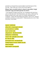 Összefoglalók, jegyzetek 'Angol érettségi szóbeli témakörök', 10.                