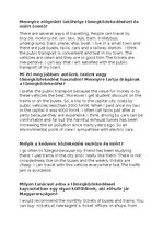 Összefoglalók, jegyzetek 'Angol érettségi szóbeli témakörök', 11.                