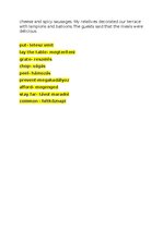 Összefoglalók, jegyzetek 'Angol érettségi szóbeli témakörök', 14.                