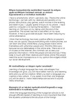 Összefoglalók, jegyzetek 'Angol érettségi szóbeli témakörök', 24.                