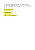 Összefoglalók, jegyzetek 'Angol érettségi szóbeli témakörök', 25.                