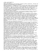 Esszék 'Genetic Engineering', 1.                