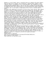 Esszék 'Effects of Cadmium what are the effects of Cadmium on humans, animals, and the e', 1.                