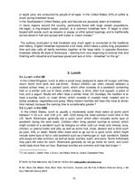 Kutatási anyagok 'USA’s and Great Britain’s Menu', 10.                