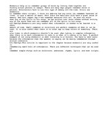 Esszék 'Remembering Information', 1.                