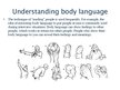 Prezentációk 'Body Language', 3.                