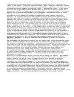 Esszék 'Anti-Affirmative Action', 1.                