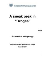 Kutatási anyagok 'A Sneak Peak in "Drogas"', 1.                