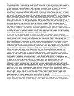 Esszék 'Ancient Mayan Civilizations', 1.                