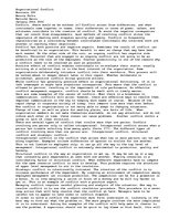 Esszék 'Organizational Conflict', 1.                