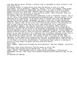 Esszék 'Organizational Conflict', 2.                