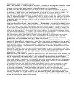 Esszék 'Transformers', 1.                