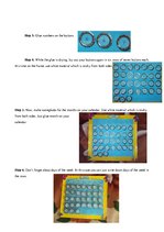 Minták 'Perpetual Button Calendar', 8.                