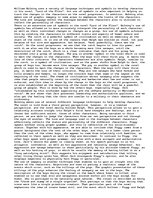 Esszék '"Lord of the Flies" - literary techniques', 1.                