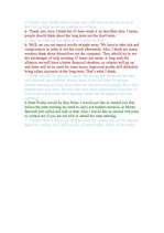 Összefoglalók, jegyzetek 'Role-play on Meetings', 3.                