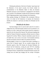 Kutatási anyagok 'European Union Budget', 18.                
