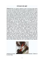 Összefoglalók, jegyzetek 'Styles of Art', 1.                