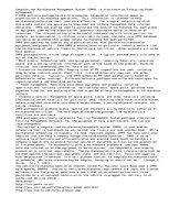 Esszék 'Computerized Maintenance Management System', 1.