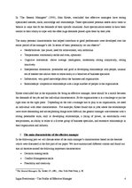 Kutatási anyagok 'The Profile of Efeective Manager', 4.                