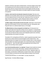 Kutatási anyagok 'The Profile of Efeective Manager', 7.                