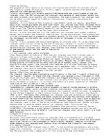 Esszék 'This Report Includes Information Regarding to the Background and Significance of', 1.                