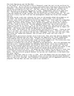 Esszék 'The Great Depression: what Brought It about and how It Affected the Public', 1.                