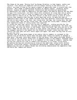 Esszék 'Essay on theme of the poem "Rising five" by Norman Nicholson', 1.                