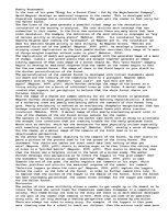 Esszék 'Explicating poem - Elegy for a Forest Clear', 1.                