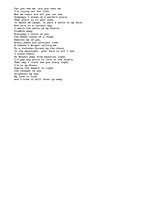 Esszék 'Poem: The thought of you', 1.                