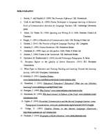 Záródolgozatok 'The Use of Theatresports in Developing Students' Communication Skills', 66.                