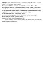 Összefoglalók, jegyzetek 'The EMI's Group Presentation', 2.                