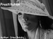 Prezentációk 'Prostitution', 1.                