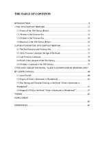 Záródolgozatok 'Child in the Novel "Alice’s Adventures in Wonderland" by Lewis Carroll', 8.                