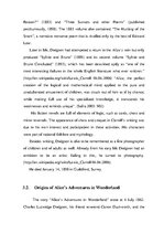 Záródolgozatok 'Child in the Novel "Alice’s Adventures in Wonderland" by Lewis Carroll', 45.                