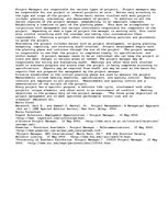 Esszék 'Duties and Responsibilities of Project Managers', 1.                