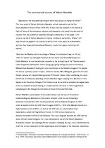 Esszék 'The Controversial Success of Nelson Mandela', 1.                