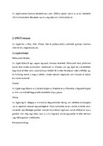 Kutatási anyagok 'Apple Inc. Elemzés', 3.                