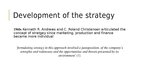 Prezentációk 'Strategy Maps and the Use of Them', 3.                
