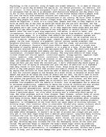 Esszék 'The Study of Psychology', 1.                