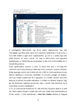 Gyakorlati jelentések 'Egy vízgazdálkodási cégnél szerzett szakmai gyakorlat', 8.                