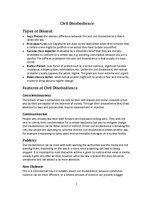 Összefoglalók, jegyzetek 'Civil Disobedience', 1.                