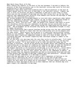 Esszék 'What Would Jesus Think of Us Now?', 1.                