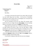 Minták 'Formal Letter', 1.                