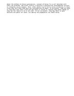 Esszék 'Developmental Psychology', 4.