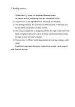 Kutatási anyagok 'Bank Services', 3.                