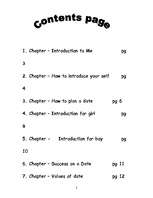 Összefoglalók, jegyzetek 'The Dating Game', 2.                