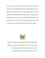 Összefoglalók, jegyzetek 'The Dating Game', 4.                