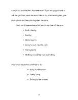 Összefoglalók, jegyzetek 'The Dating Game', 10.                