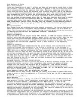 Esszék 'Risk Analysis in Italy ', 1.                