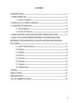 Záródolgozatok 'English as a Means of Communication between the West and the East', 4.                